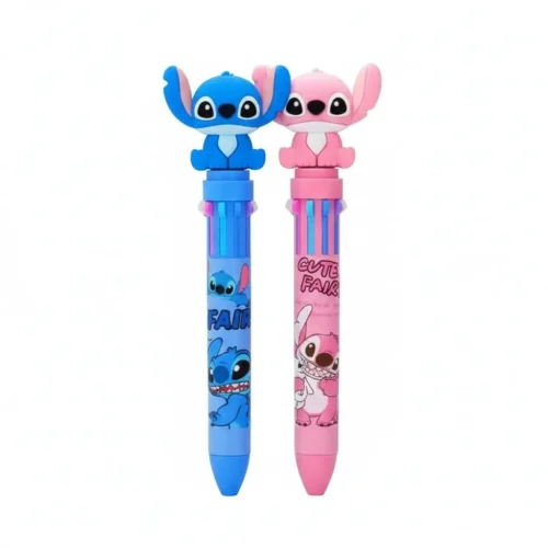 Stylo à Bille 6 Couleurs STITCH FA1001-2 – Pratique et Ludique