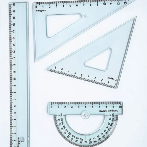 pochette géométrique POLYGOM PM pour école pratique et résistante
