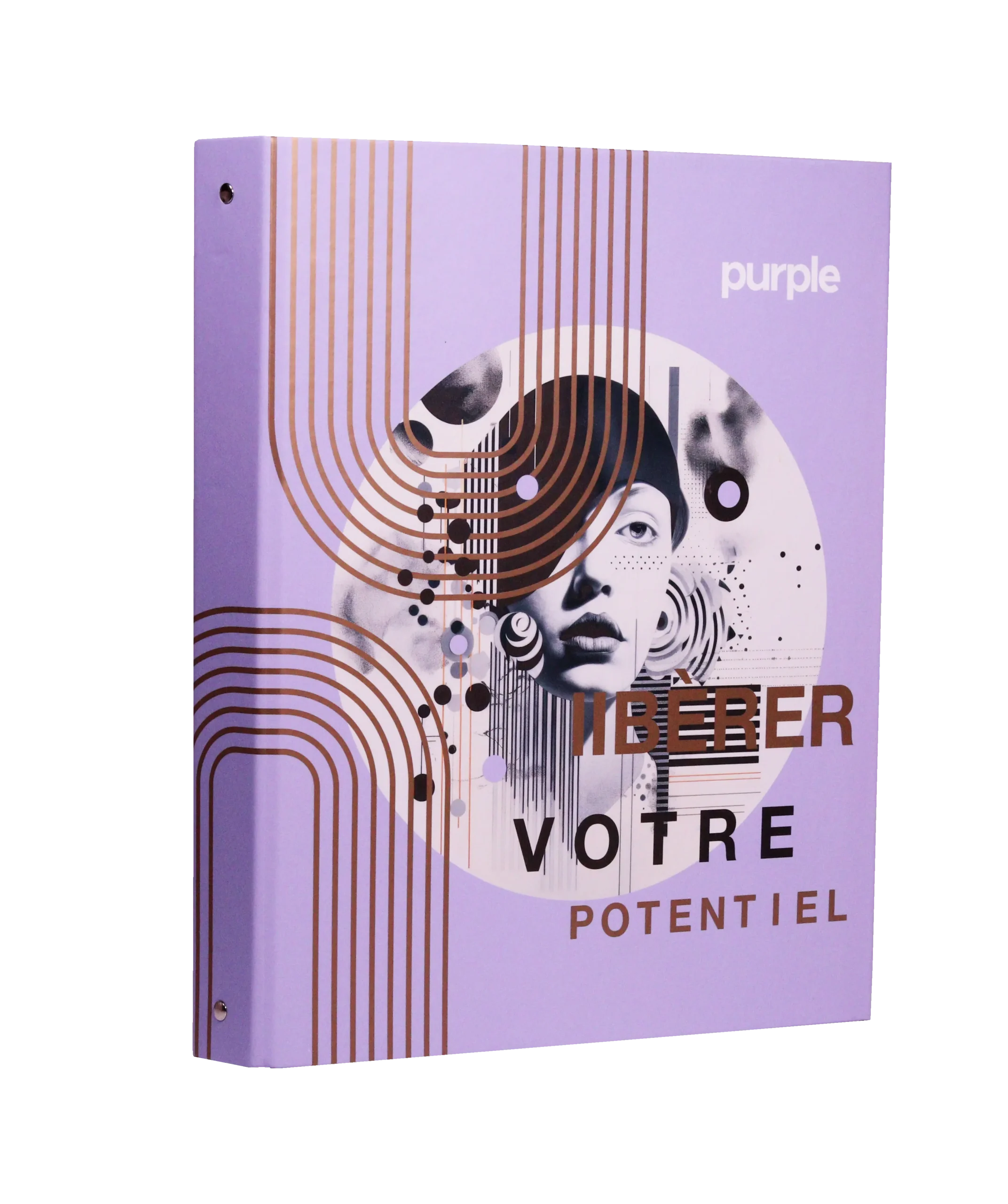 Classeur fantaisie A4 4 anneaux 30 mm – Image 2