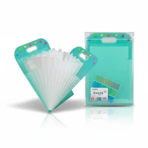 Trieur 12 positions vertical Trambo avec bouton – classement documents