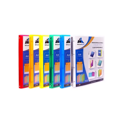 mini classeur 4 anneaux D20 personnalisable Officeplast