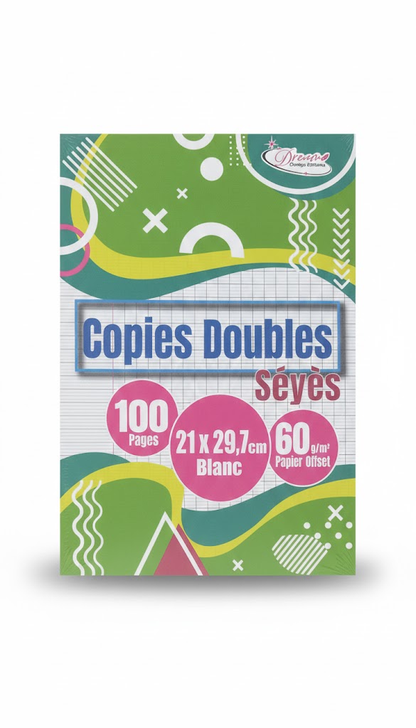 double feuille grand format Dreams OMEGA 100 pages 60 g