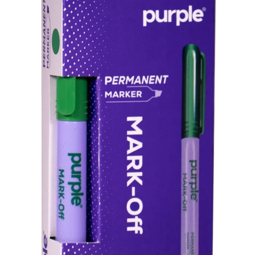 Marqueur permanent Mark-Off Purple pour papier, plastique et métal