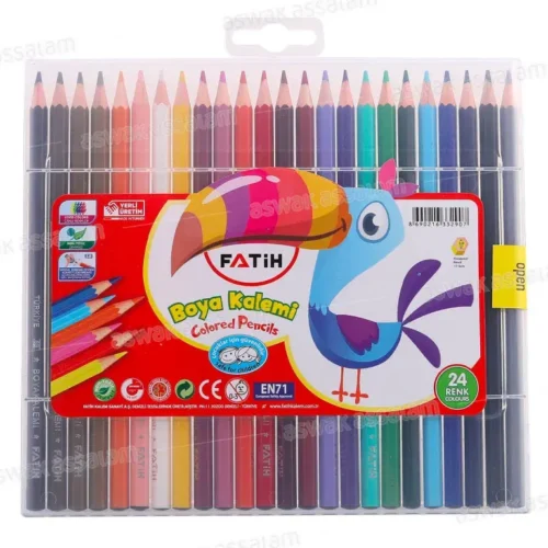 crayons de couleur Fatih 24 set dessin