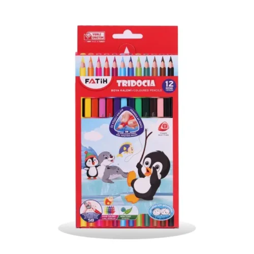crayons Fatih Tridocia 12/18 couleurs