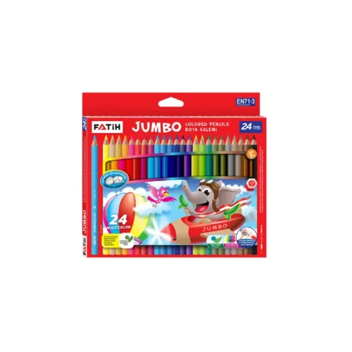 crayons couleur jumbo Fatih 24/18 enfants