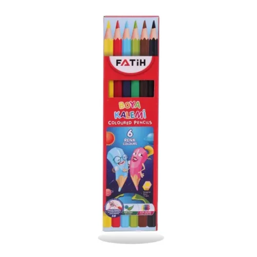 crayons couleur Fatih 6/18 enfants