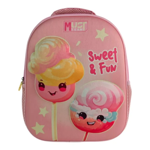Sac à dos enfant MUST Team – Sweet & Fun (rose)